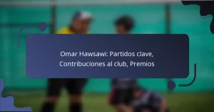 Omar Hawsawi: Partidos clave, Contribuciones al club, Premios